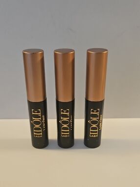 Lot of 3 - Lancome Idôle Lash Mascara in Glossy Black